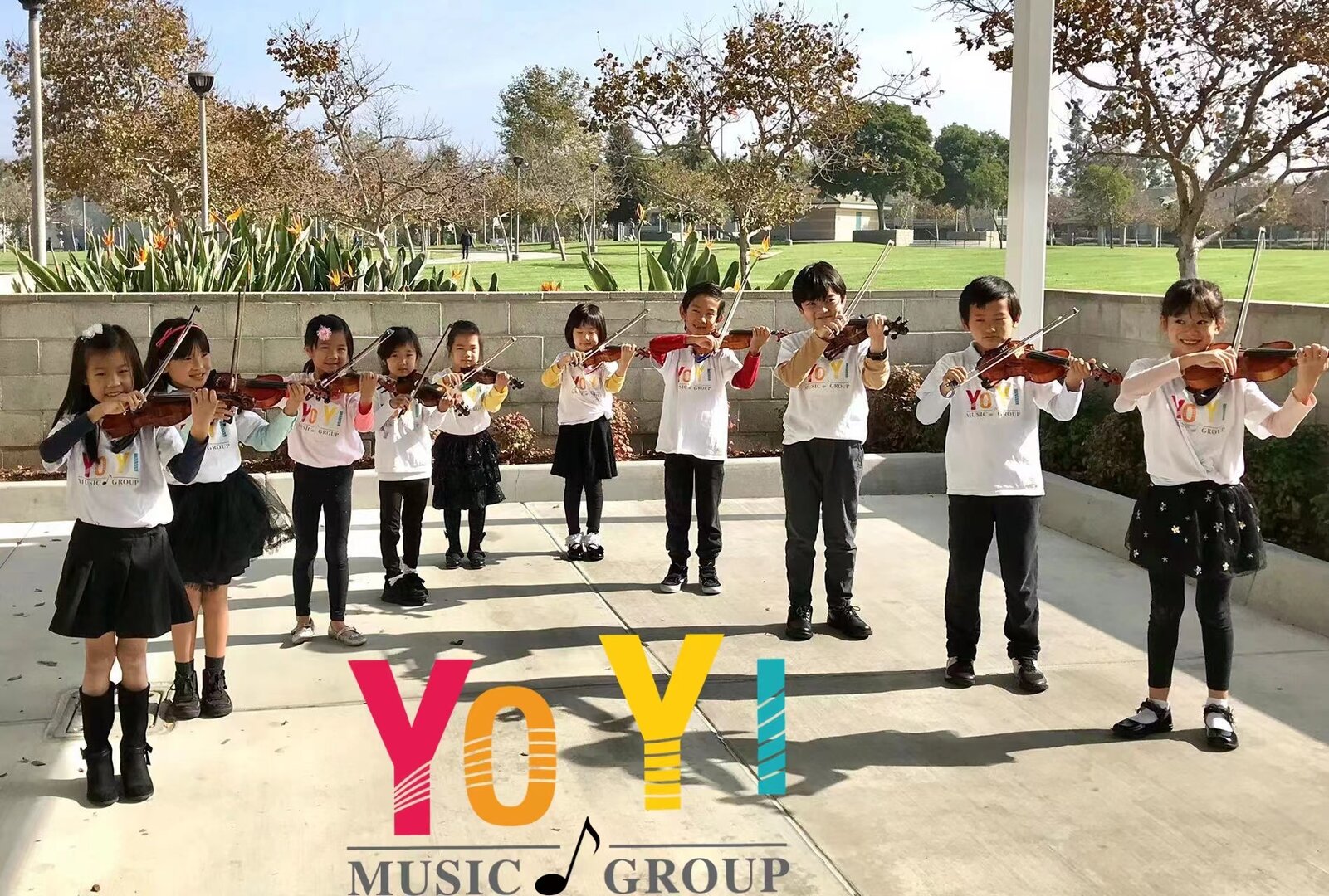 YOYI violin students